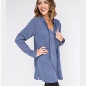 Agnes and Dora hooded top