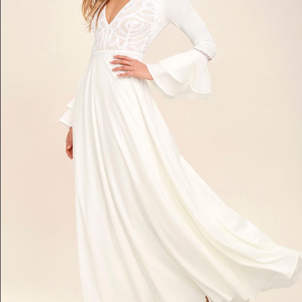 LuLus Enchanted Evening Gown XS - Picture 2 of 7