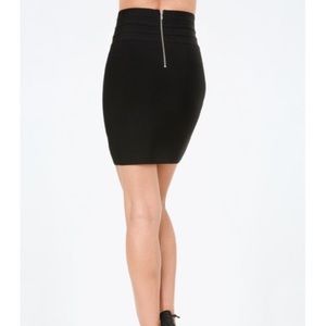Bebe high waist bandage skirt