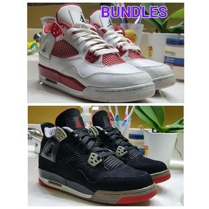 BUNDLE PACK Air Jordan Retro 4 Breds & alternates