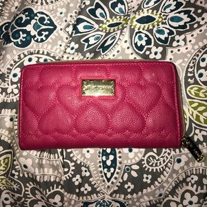 Betsey Johnson Pink Wallet