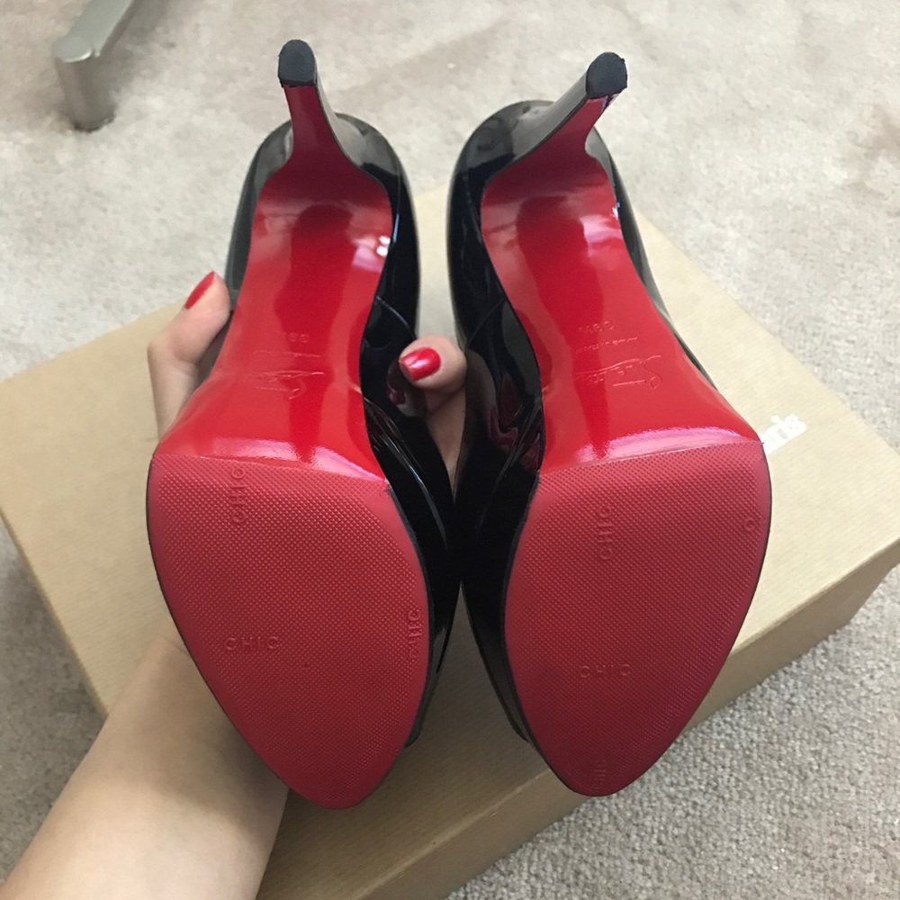 Christian Louboutin Lady Peep 39.5 - Picture 5 of 8