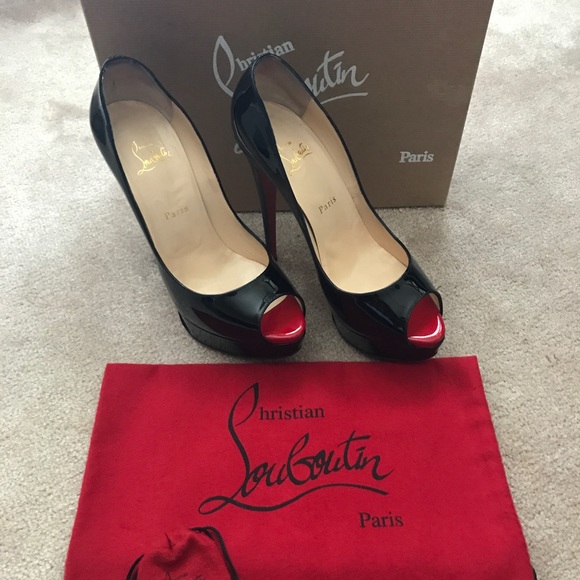 Christian Louboutin Lady Peep 39.5 - Picture 4 of 8