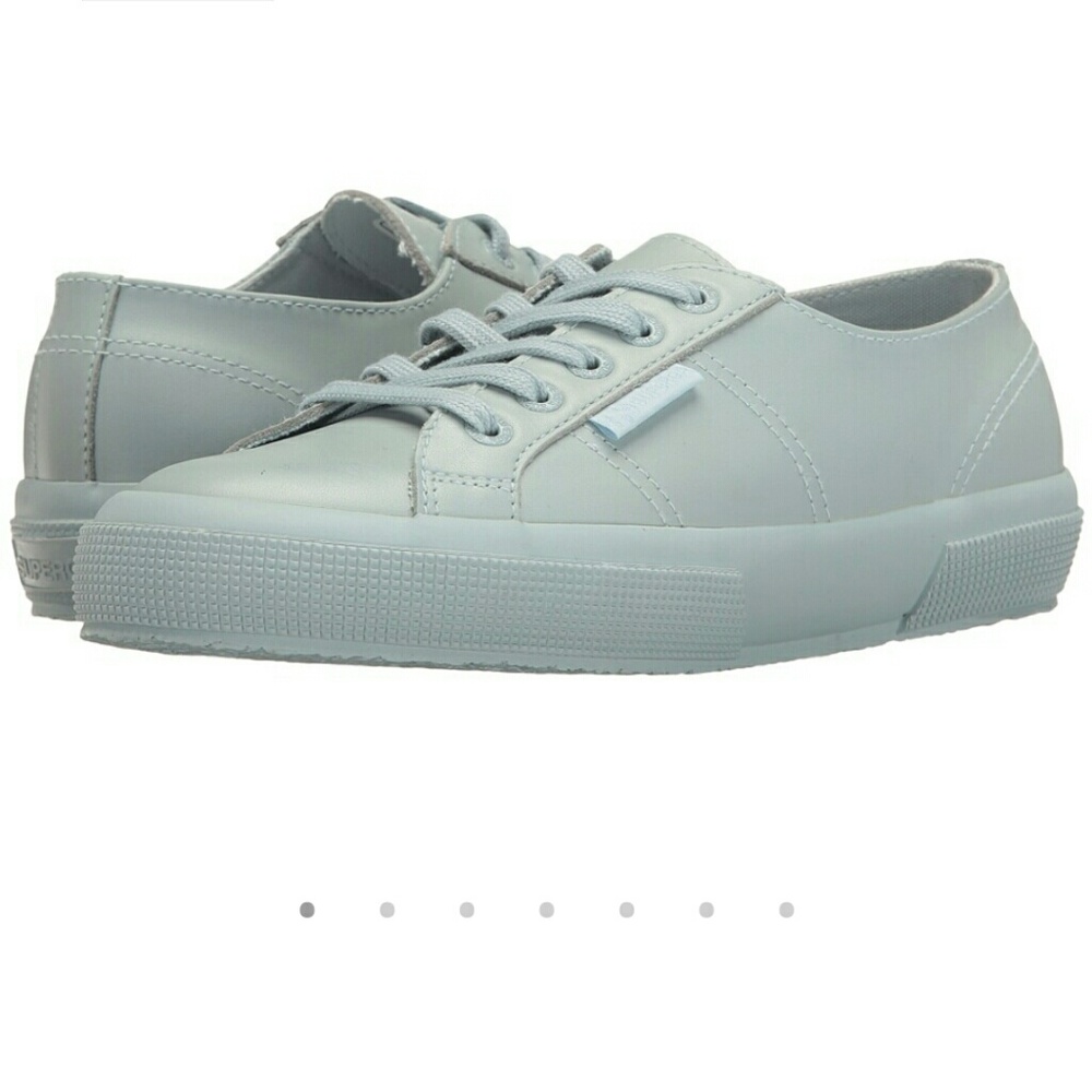 Total light blue leather Supergas