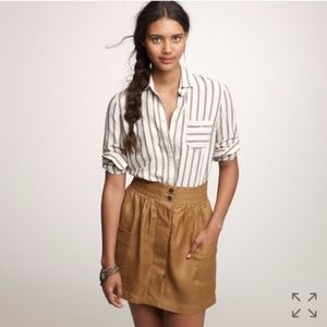 J.Crew Striped Boyfriend Shirt
