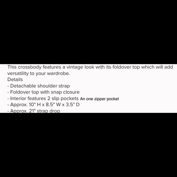 Vintage inspired cross body purse π Host pick π - Picture 7 of 7