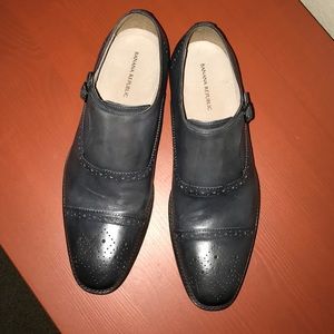 Banana Republic gray Wyatt dress shoes