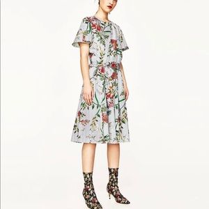 Zara top and skirt set