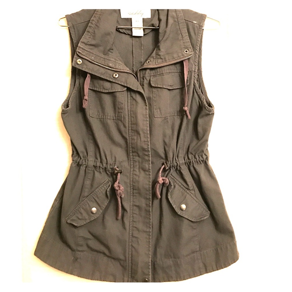 Military vest in gray