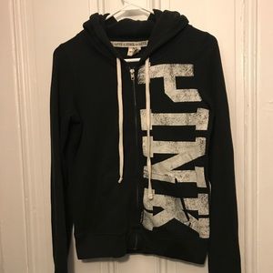 Love Pink Zip up Hoodie