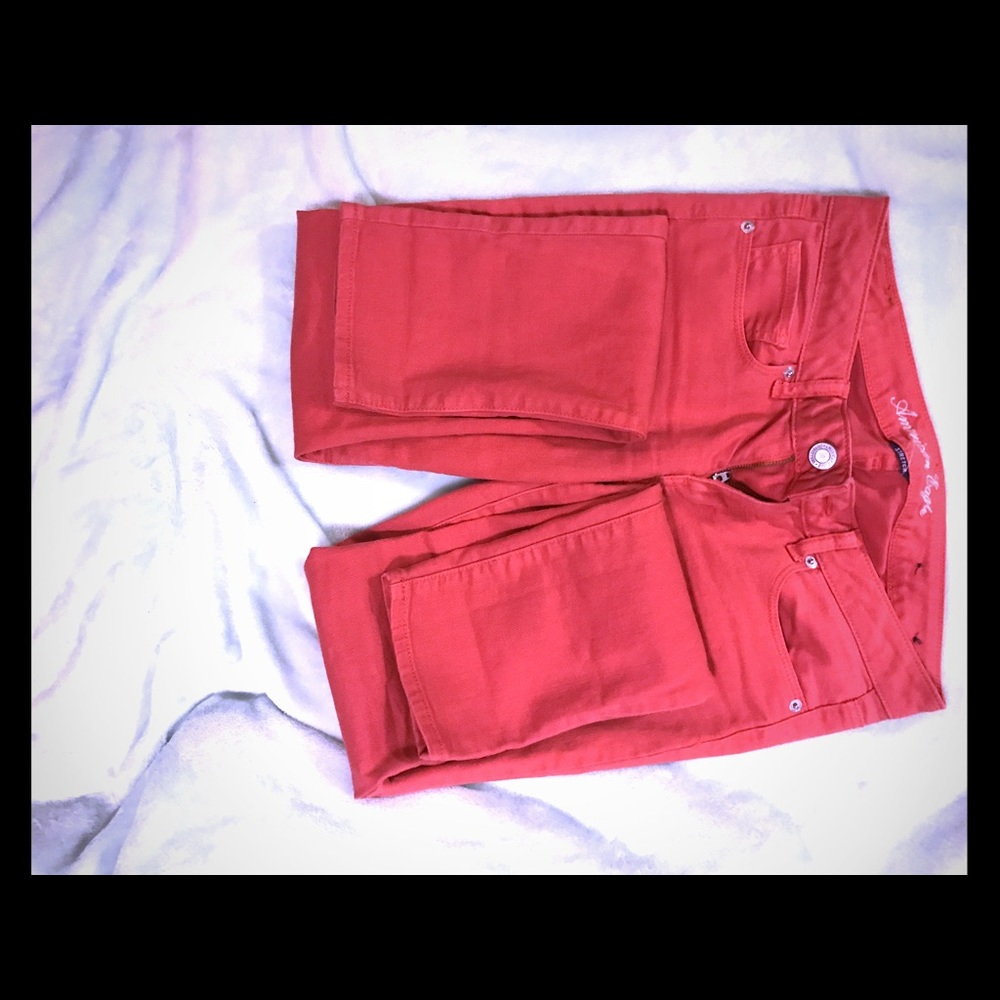 Dark coral AMERICAN EAGLE Jeans size 4