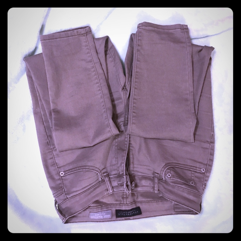 Size 6 light brownish Jeans