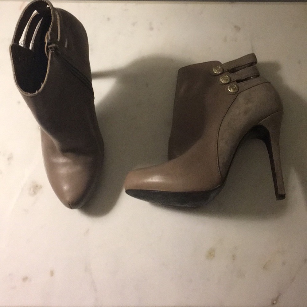 Grey Guess Booties