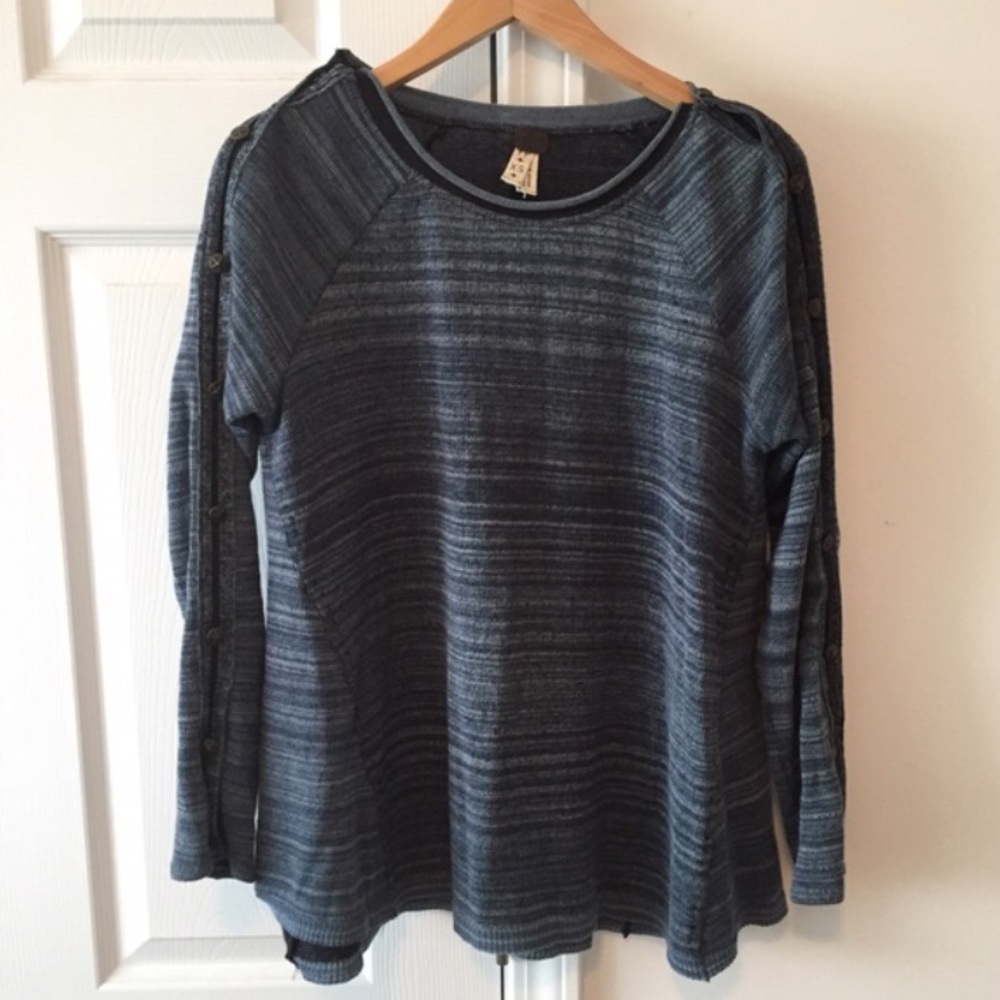 Free people sweater cutout