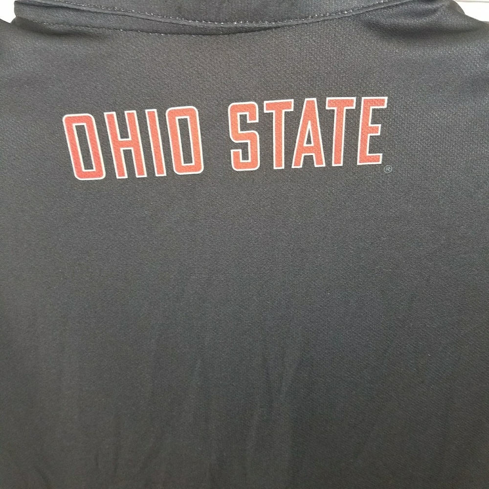 Nike Men's Large Ohio State Buckeyes Big Ten Polo - Picture 7 of 8