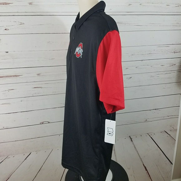 Nike Men's Large Ohio State Buckeyes Big Ten Polo - Picture 5 of 8