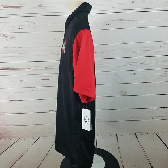 Nike Men's Large Ohio State Buckeyes Big Ten Polo - Picture 6 of 8