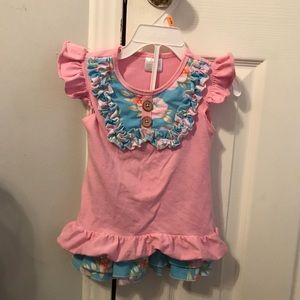 EUC 12m XS Boutique Short Set