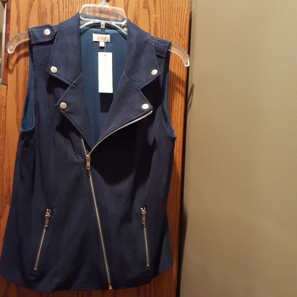 NEW Bobet Faux Suede Vest