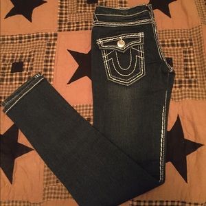 True Religion Billy Super T Skinny Jeans