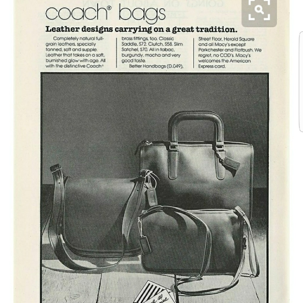 Vintage Coach Leatherware