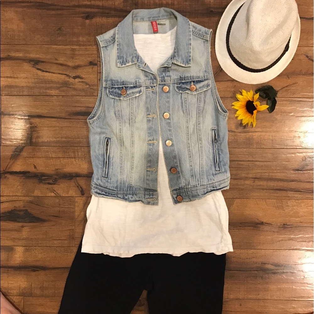 H&M jean vest