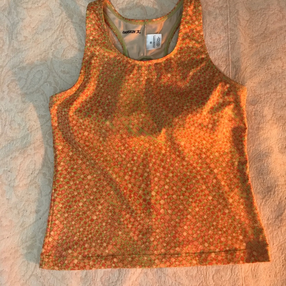Danskin athletic racerback tank.