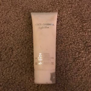 Dolce and Gabbana light blue lotion