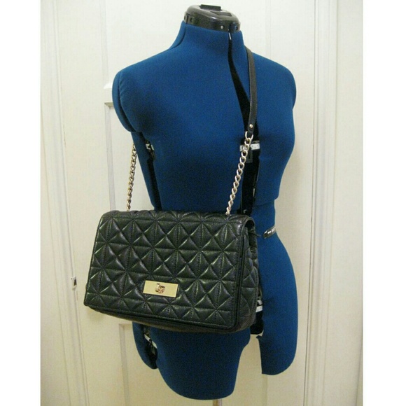 Kate Spade Black and Gold purse - Picture 3 of 7