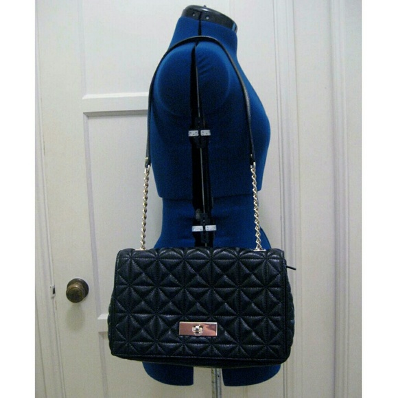 Kate Spade Black and Gold purse - Picture 4 of 7