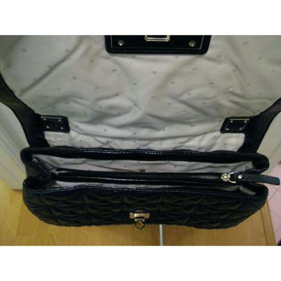 Kate Spade Black and Gold purse - Picture 5 of 7