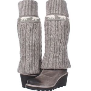 Sorel boots "crazy cabel" grey