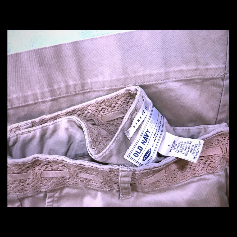 Khaki size 6 Trousers