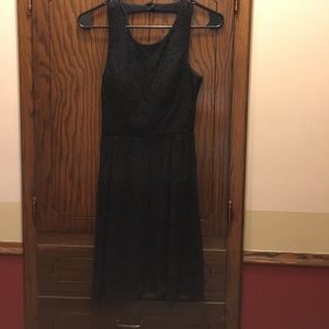 Black short lace dress, juniors size 1