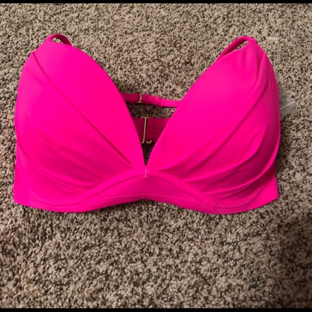 Bright Pink Victoria's Secret Bikini Top