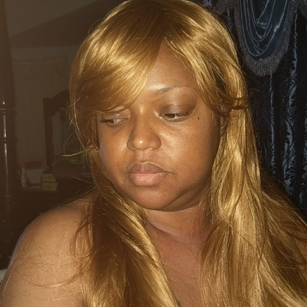 Blond wig