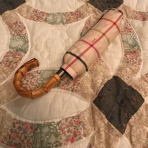 Coach tattersall umbrella