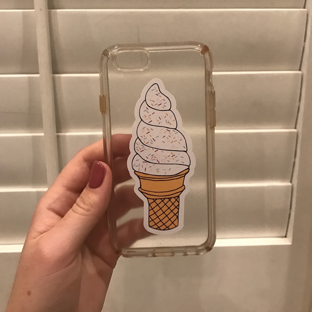 iPhone 6S clear speck case