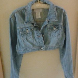 Cropped Jean Jacket