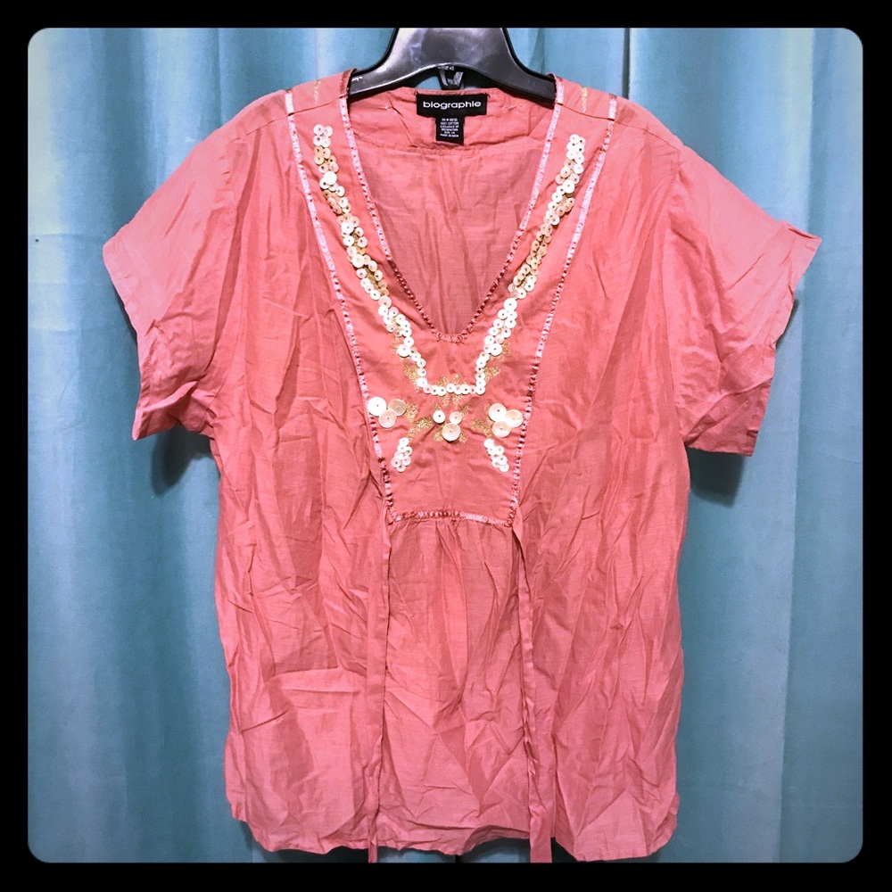 ✨BUY 2 GET 1 FREE✨Biographie NWOT BOHO Top - 1X