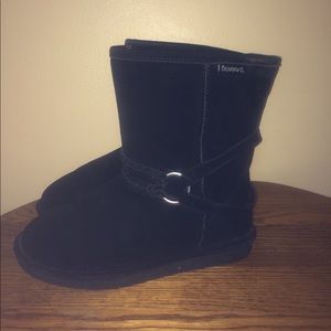 Bearpaw Adele Black Mid-calf Boots
