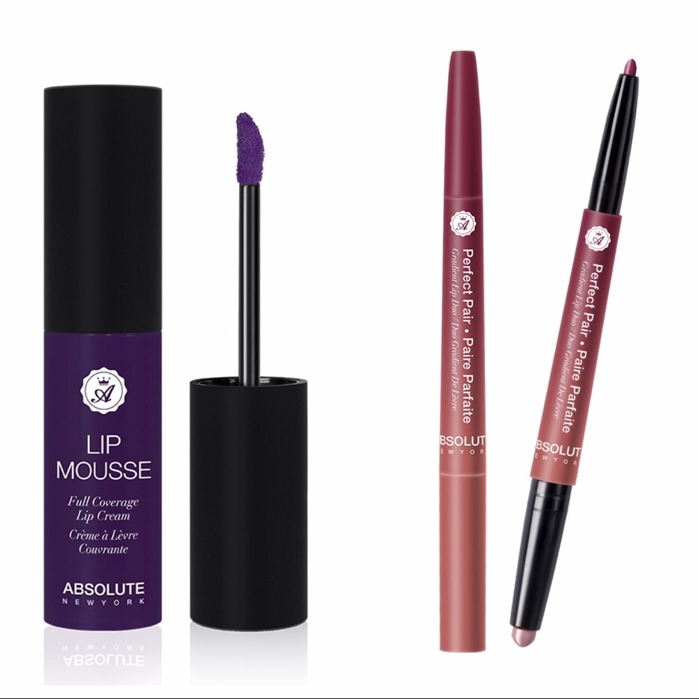 Absolute NY Perfect Pair Gradient Lip & Lip Mousse