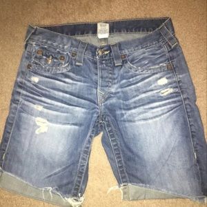 True religion shorts