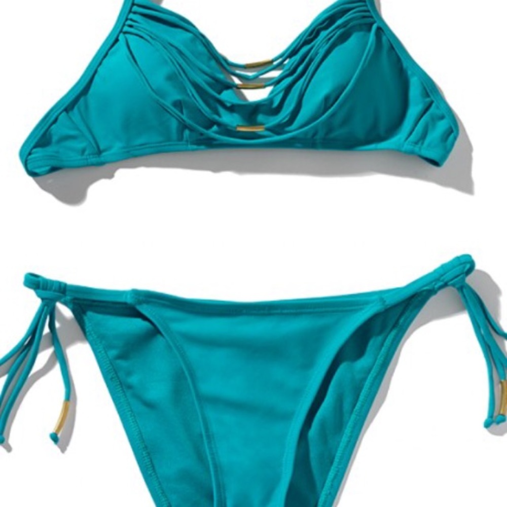 Turquoise bikini