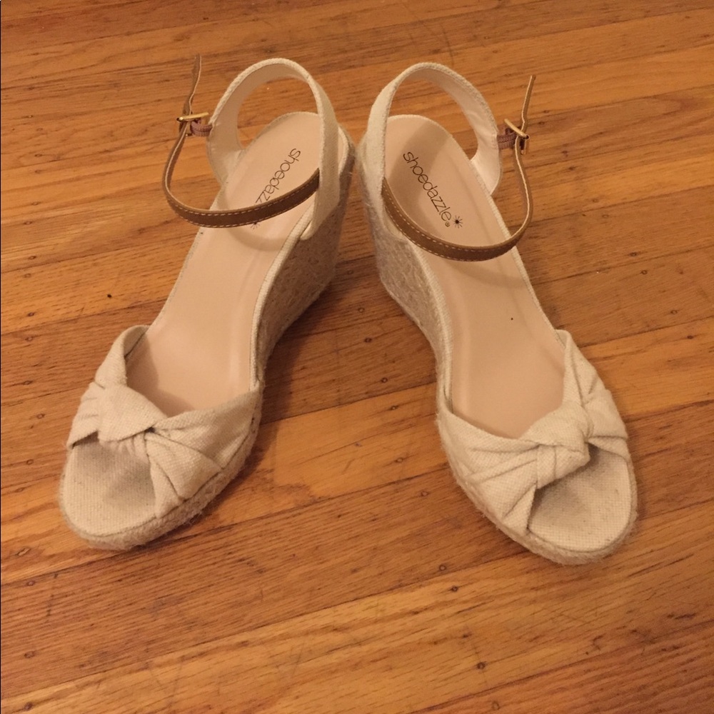 Wedge Canvas Heels