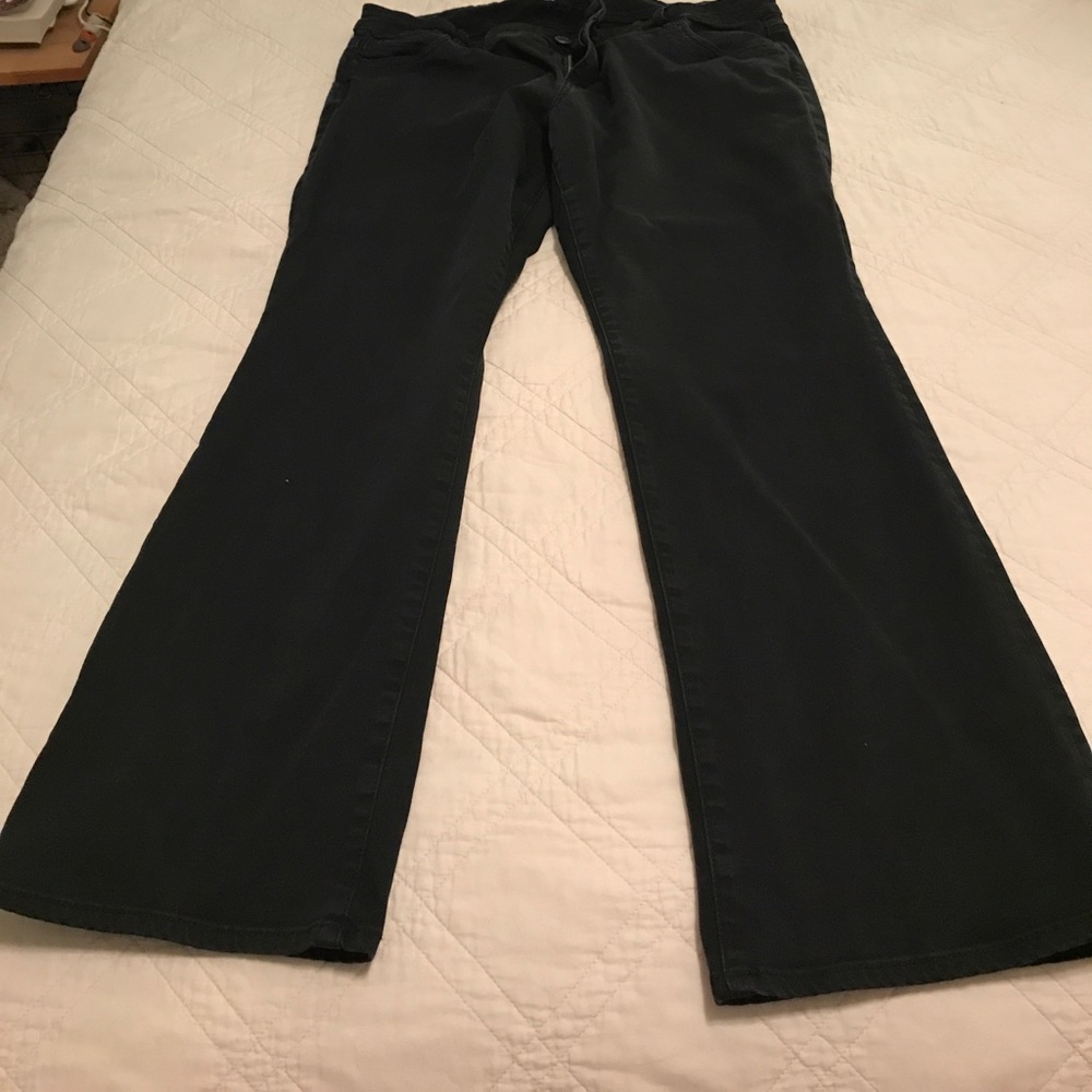 Black Bootcut Jeans
