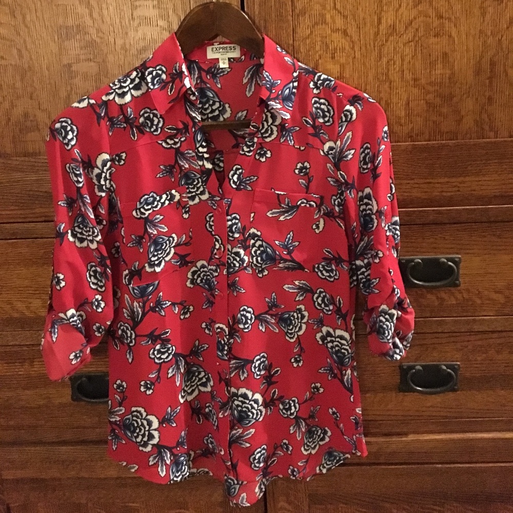 Express Portofino shirt size small