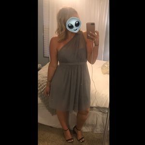 Light grey Bridesmaid dress