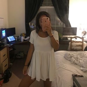 White, Flowy Brandy Melville Dress