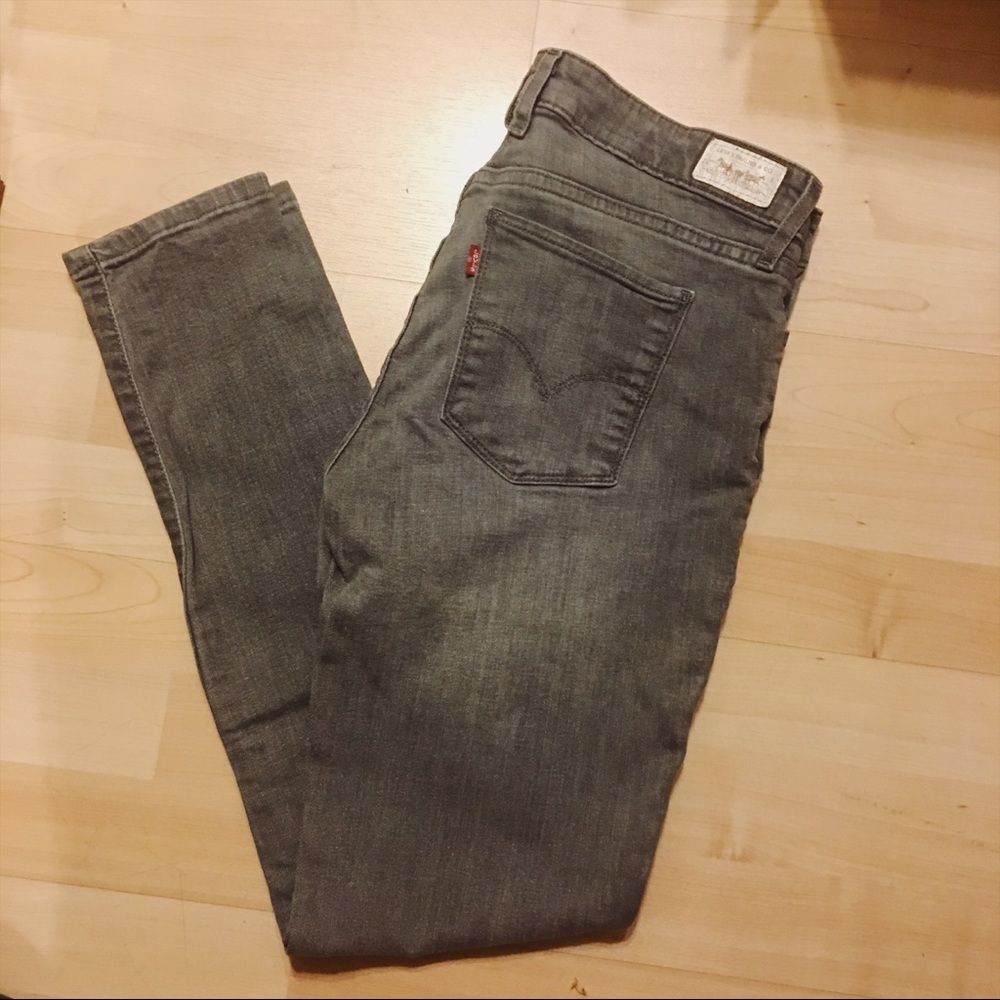 Levi's Gray Jeans Jegging